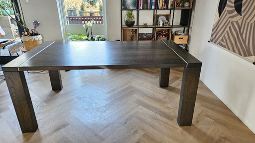 Hans Daalder Massieve Eettafel Serie Lock – Wood (photo 2 of 5)