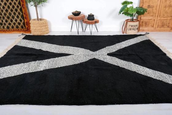 Tapis marocain traditionnel, pure laine, 3x2 m. – Wool (photo 2 of 10)