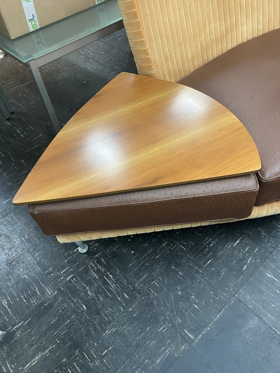Image 1 of Moroso sofa with wooden table