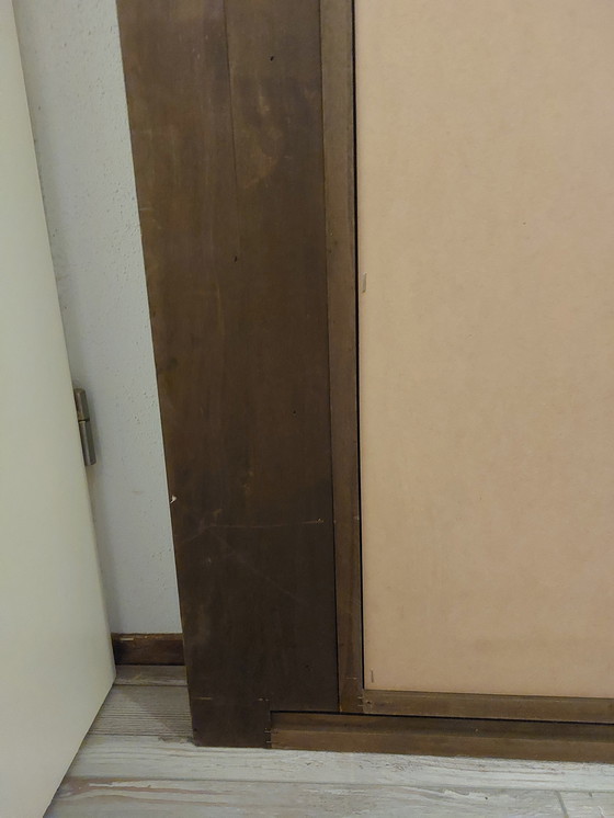 Image 1 of Miroir en bois vintage