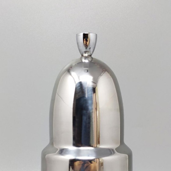 Image 1 of Shaker per cocktail modernista WMF Cromargan degli anni '70, disegnato da Jo Laubner. Prodotto in Germania.