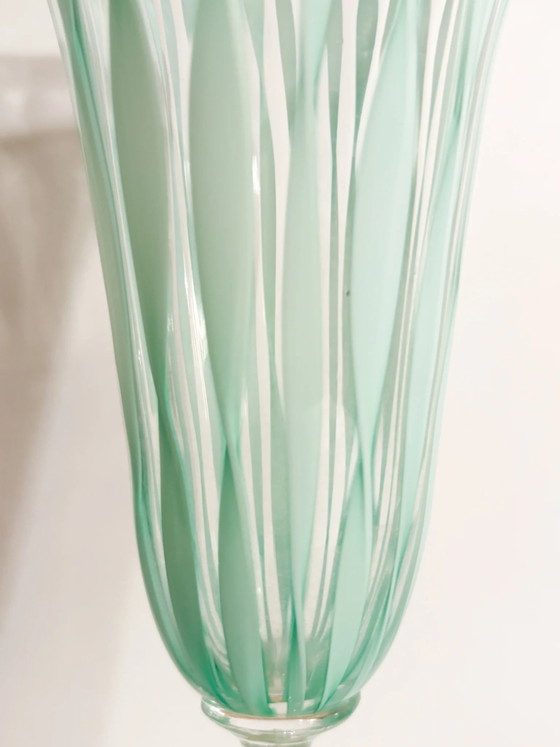 La Murrina Murano Vetro Verde e Foglia d'Oro Vetro, anni '70, Oggetti decorativi (foto 8 di 12)
