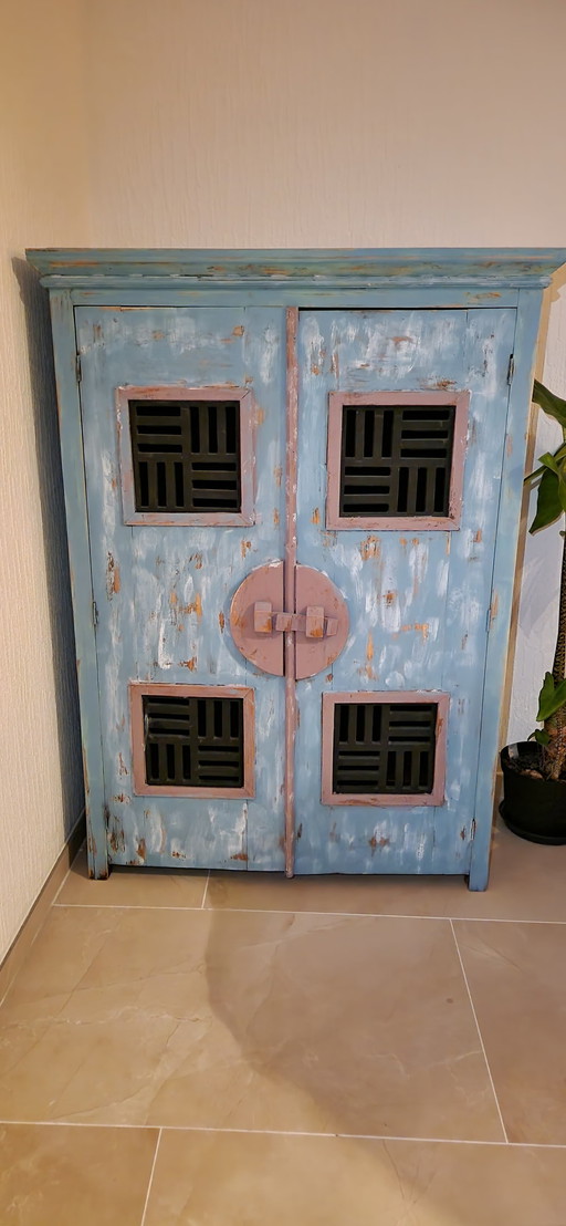 Eastern colored cabinet
