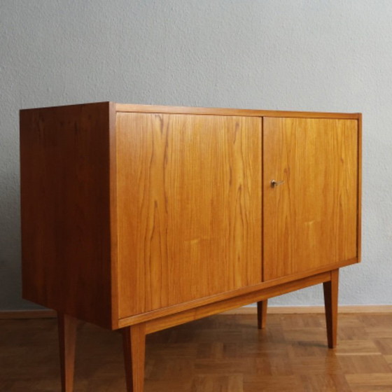 Image 1 of ❤️Hellerau Cultureel Meubel Commode Franz Ehrlich DDR Midcentury Bauhaus GERESTAUREERD