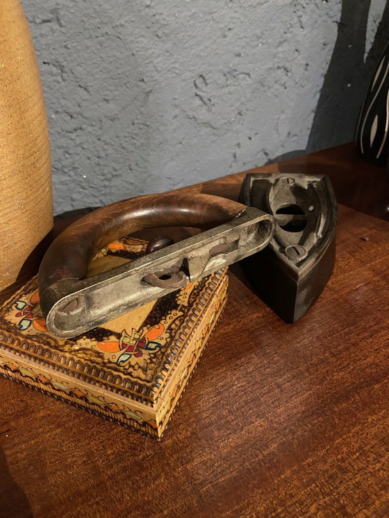 Ferro da stiro antico originale vintage – Germany, Oggetti decorativi, Legno (photo 6 of 8)