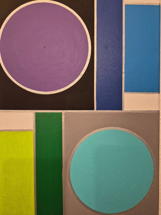 Art abstrait moderne - peintures : 20260606 – Peintures et dessins, Canvas (photo 4 of 8)