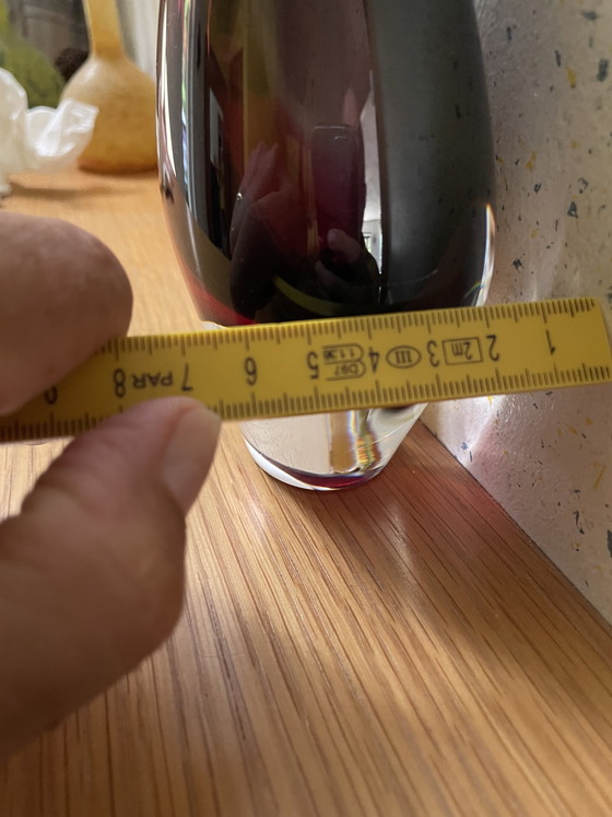 Image 1 of vase Gullaskruf Orrefors C.R.P. Sweden.