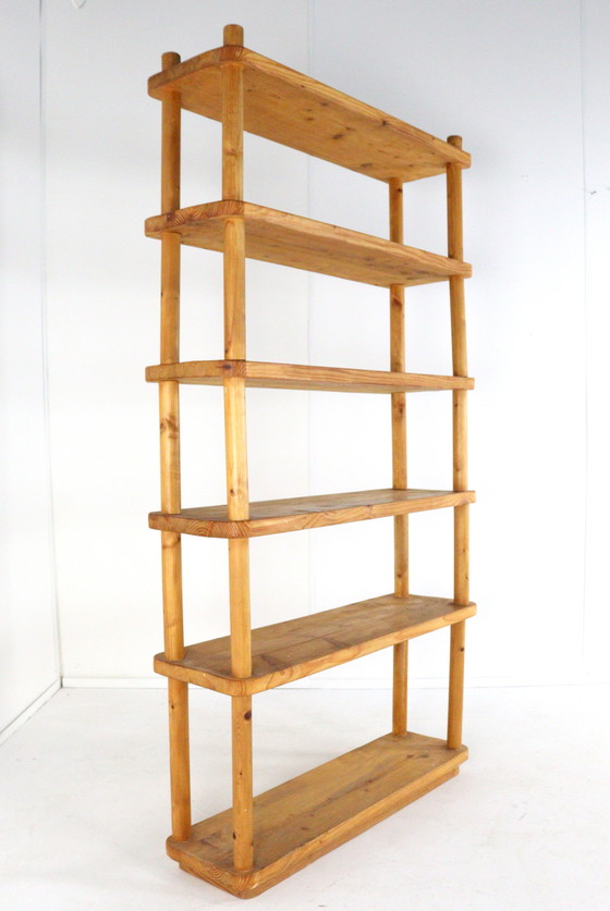 Image 1 of Pine Bookcase Vintage 'Mennersbach'