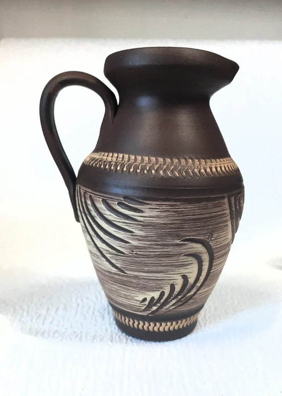 Image 1 of (W001) Wunderschönes Trio westdeutscher Vasen von Eckhardt & Engler (1950er-1960er Jahre)