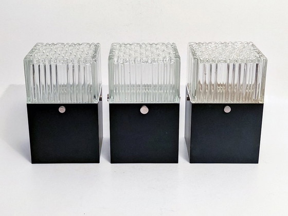 Image 1 of Lámparas de techo en forma de cubo, años 60