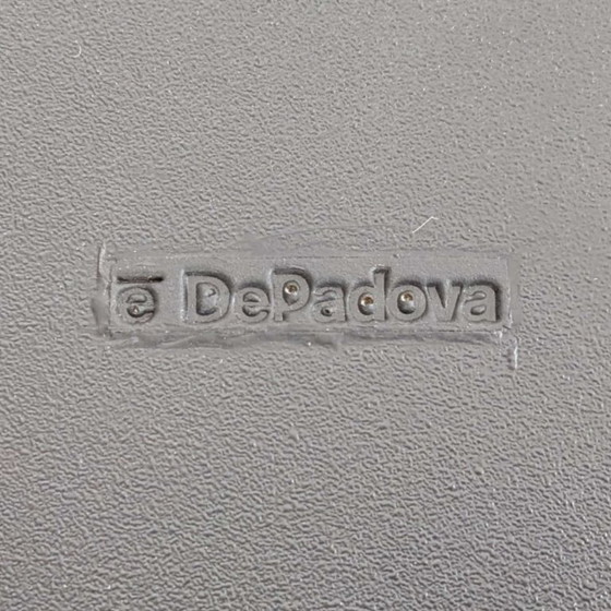 Original DePadova Armchair with Ottoman Vico Magistretti Leather 1980, Grey (photo 9 of 15)