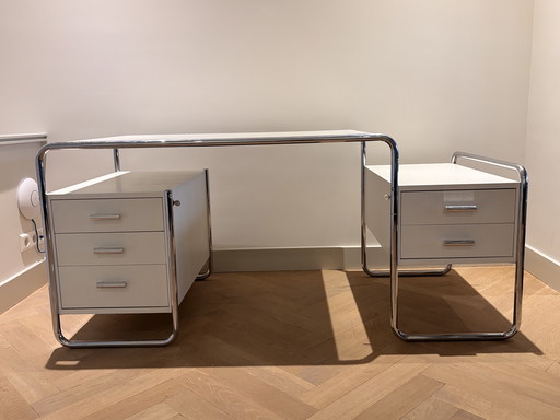 Thonet - S 285 Desk White/Chrome
