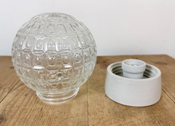 Lampada da soffitto vintage in porcellana bianca, anni '70 – Plafoniere, Porcelain (photo 6 of 12)