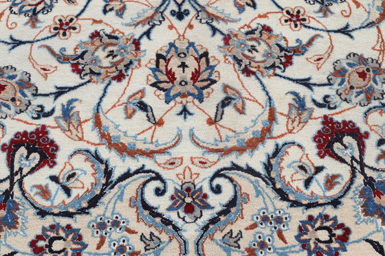 Image 1 of Persian carpet Nain 9 La 3.73 x 2.64 Oriental carpet fine No. 1143