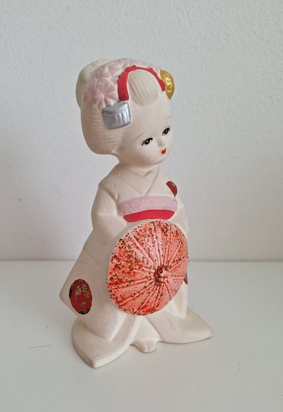 Image 1 of traditional Japanese woman figure