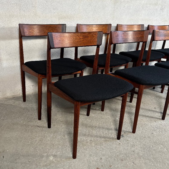 Image 1 of Ensemble de 8 chaises de salle à manger modèle 39 de Rosengren Hansen