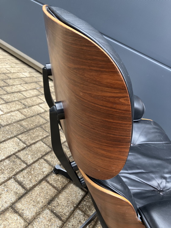 Image 1 of Sillón Eames de Herman Miller by Vitra con otomana. ¡De 1983 con factura! Rio Palissander