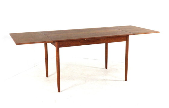 Rechthoekige Verlengbare Deense Eettafel 'Vejen' Vintage Gerestaureerd – Wood (photo 3 of 15)