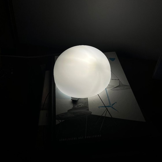 Small Vintage Ceiling Light Or Wall Sconce Matte White Glass Half Moon Hemispherical 15 Cm (photo 6 of 7)