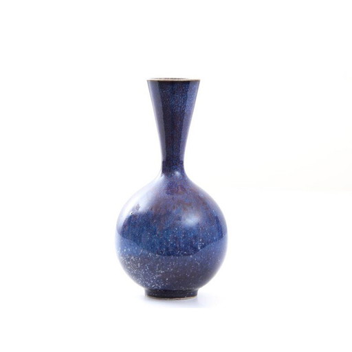 Vase scandinave en céramique vintage de Sven Wejsfelt, 1970