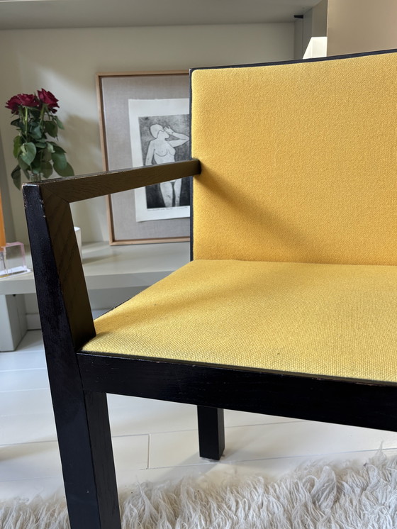 Image 1 of 2 gele stoelen jaren 80 design