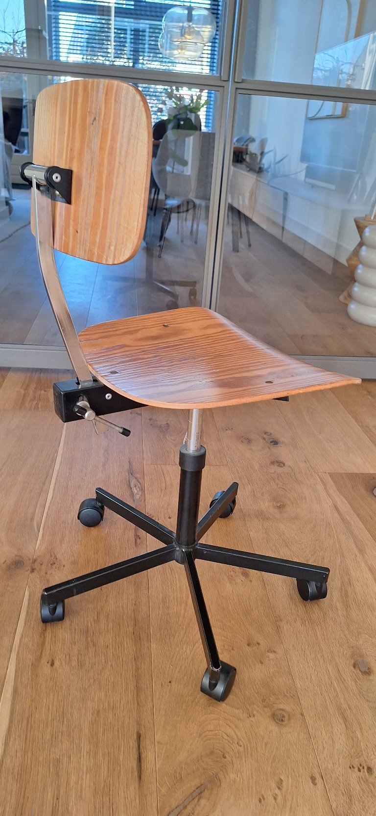 Vintage Jørgen Rasmussen Rabami Stole, Kevi Desk Chair, Danish
