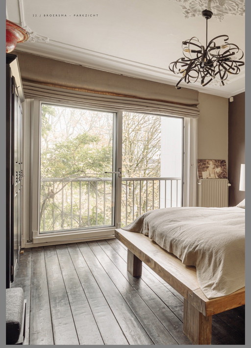 Japandi houten bedframe 