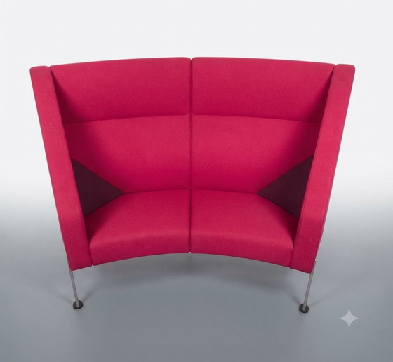 Divano Decision, Pelikan Design per Fritz Hansen anni '80 – Divani, Metal, Textile (photo 2 of 12)