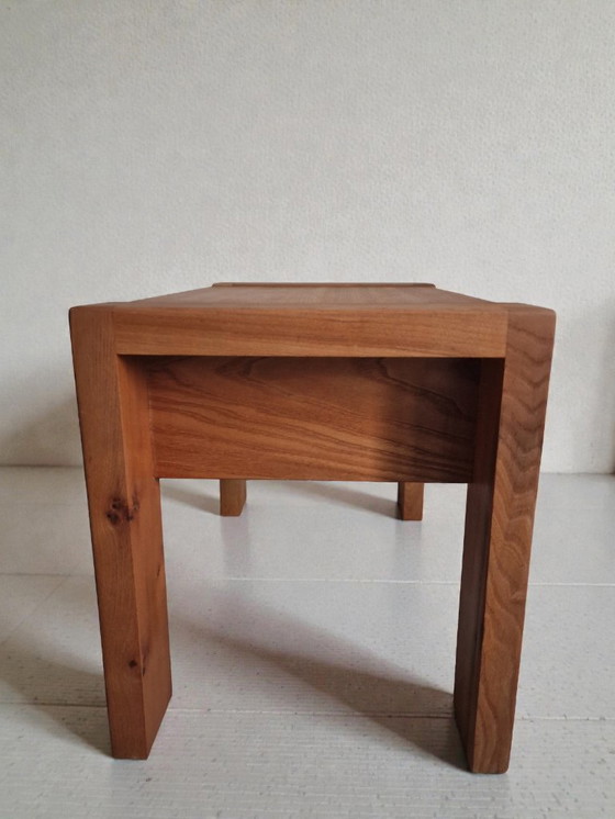 Image 1 of Elm Monopoly Style Bedside Table Regain