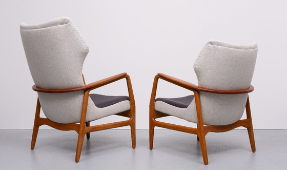 Image 1 of Arnold Madsen y Henry Schubell, par de sillones orejeros Bovenkamp Holanda 1960