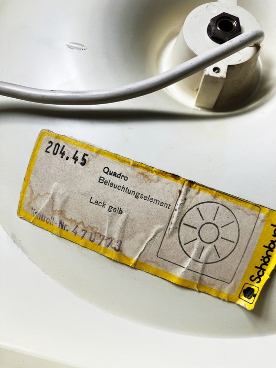 Image 1 of 3x Schönbuch Lampada da parete di design Quadro - Designer Jürgen Lange