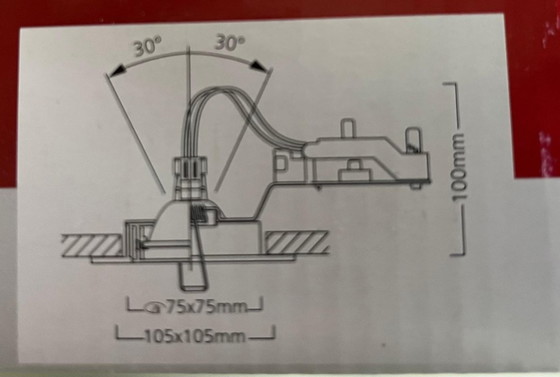 Image 1 of 7 focos Lumiance completamente nuevos, de aluminio cepillado