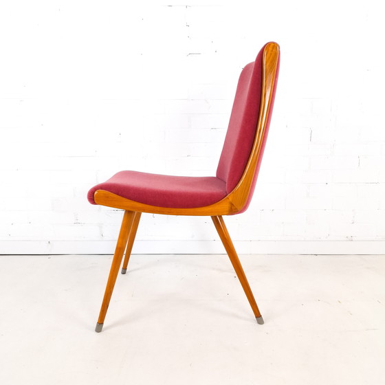 Image 1 of 4X Vintage Boomerang Dining Chair