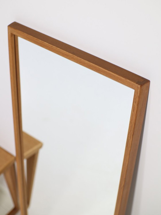 Image 1 of Kai Kristiansen Flurschrank mit Spiegel Aksel Kjersgaard Eiche