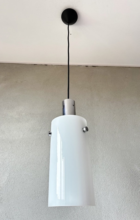 Vintage Glashütte Limburg Pendant lamp – Metal (photo 11 of 11)
