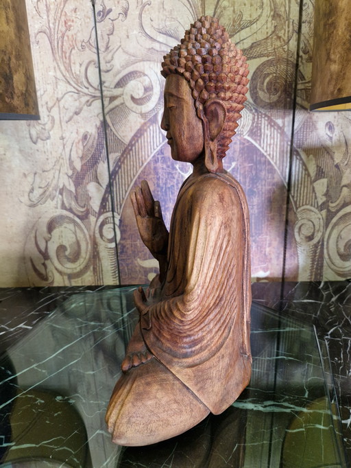 Buddha solid wood