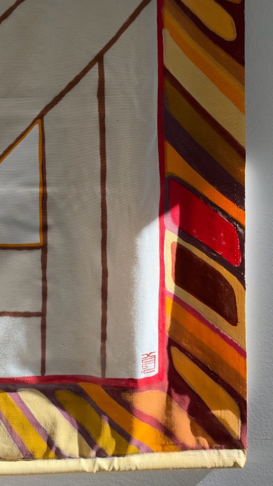 Thangka by Ruth Bouman – Paintings & Drawings, Textile (photo 4 of 5)