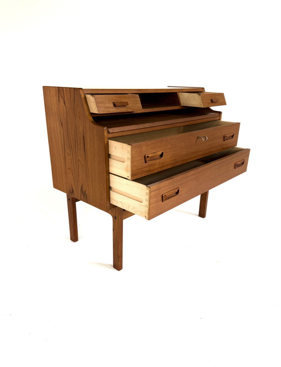 Image 1 of Vintage teak secretary desk, Arne Wahl Iversen '60