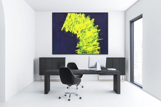 Image 1 of Jürgen Angeler - Levendig neongeel