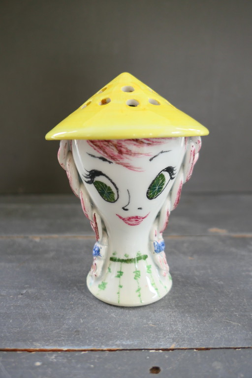 Vintage Figini Montecatini Vase Coupeur de fleurs Fifties