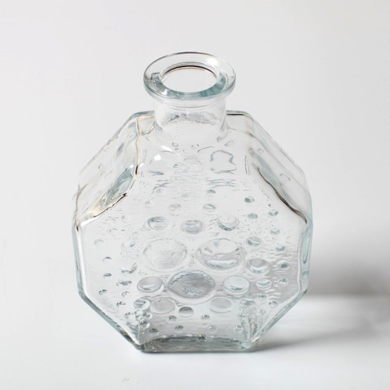 Image 1 of Mid-century Clear Stella Polaris Vase by Nanny Still for Riihimäki / Finland / 1967