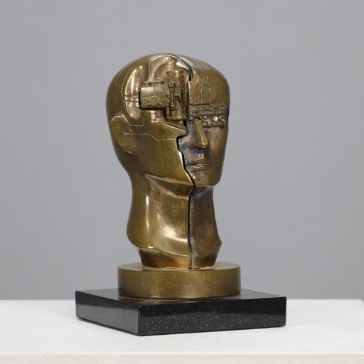 Sculpture "Homo Decessor" de Raf Verjans