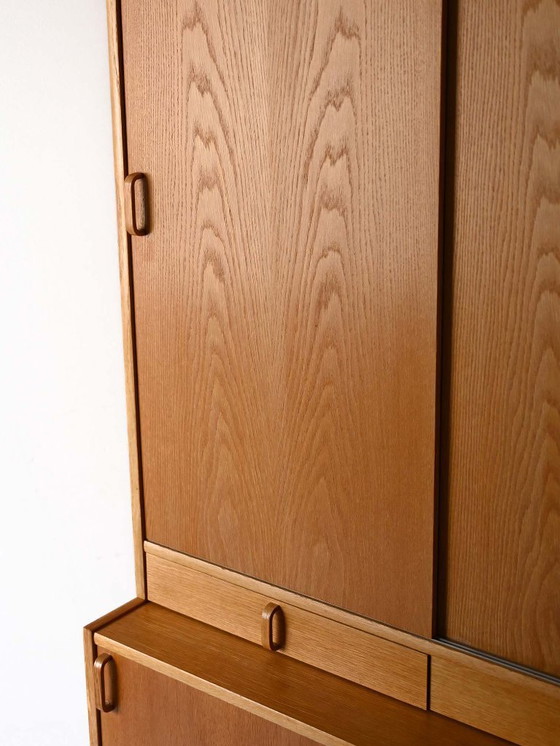 Image 1 of Vintage Scandinavian oak bookcase by Bodafors
