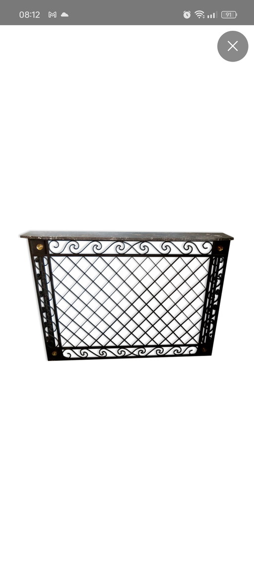 Console / radiator cover