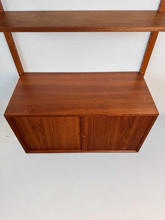 Royal System wandmeubel, Poul Cadovius, Denemarken, jaren 1960 – Wandkast, Wood (photo 9 of 14)