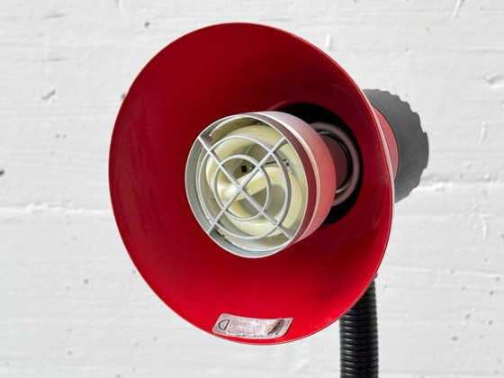 Image 1 of Lampada da tavolo con braccio flessibile nero di Lumes Lamps, anni '80.