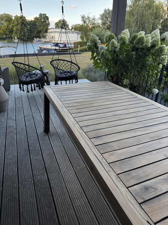 Table Anne de Piet Boon 290x105x75 – Tables de jardin, Wood (photo 3 of 5)