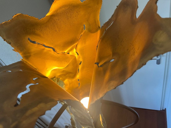 Kunstobjekt mit Beleuchtung – Bildhauerei, Copper, Brass (photo 14 of 14)
