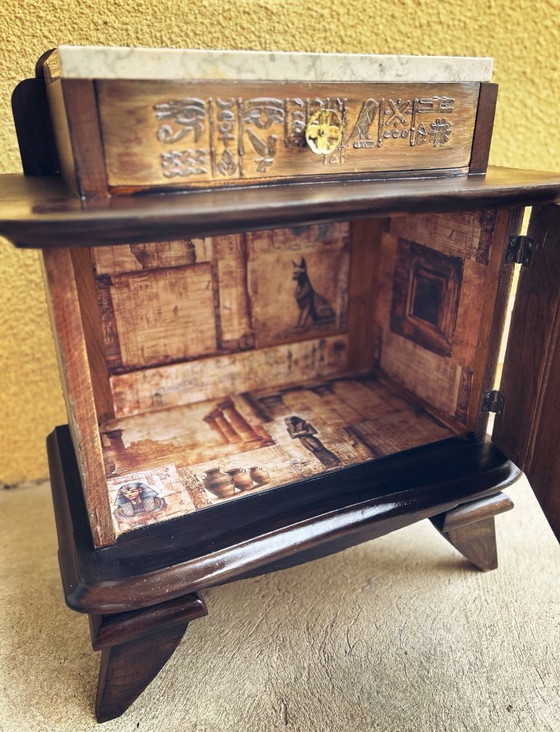 Image 1 of Comodino in stile Art Déco con un restyling