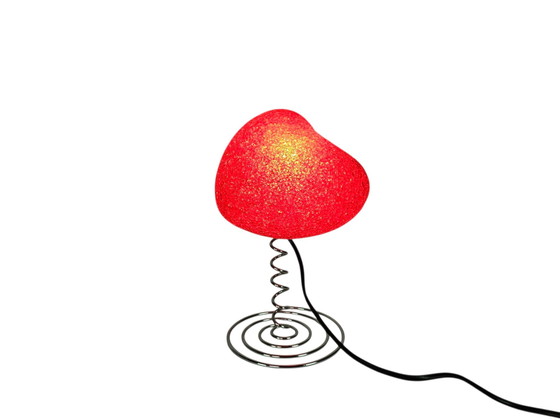 Image 1 of Pop Art - NFK Beleuchtung - Herz - Tischlampe - 80er Jahre